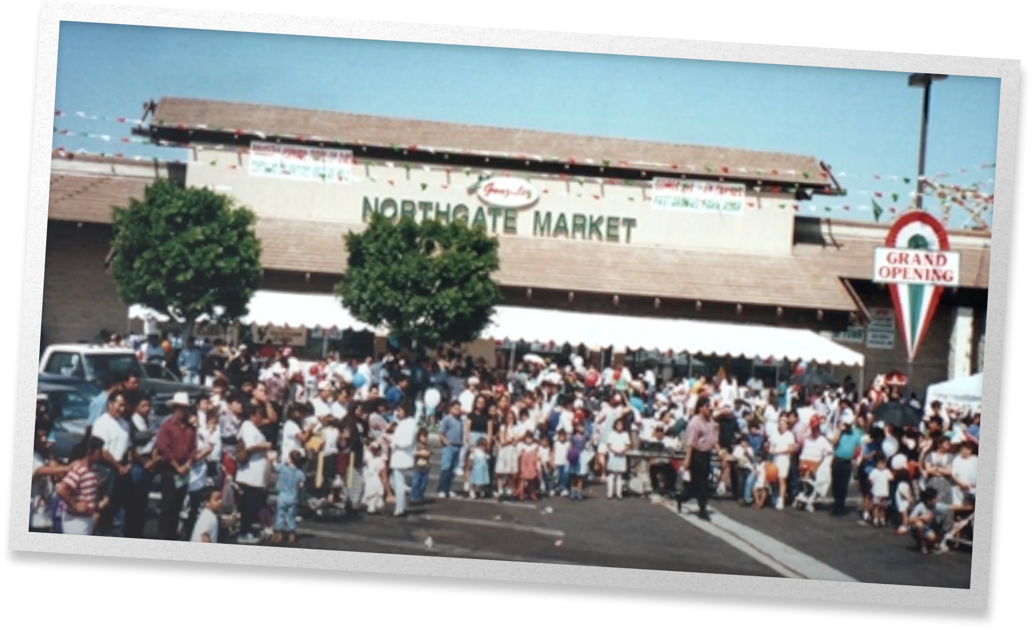 First ever Northgate Market on opening day