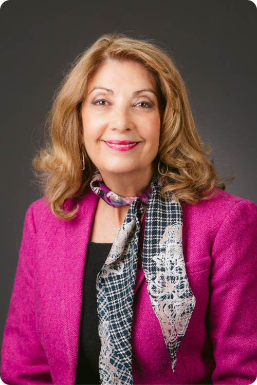 Estela Gonzalez de Ortiz, president of the Gonzalez Reynoso Family Foundation